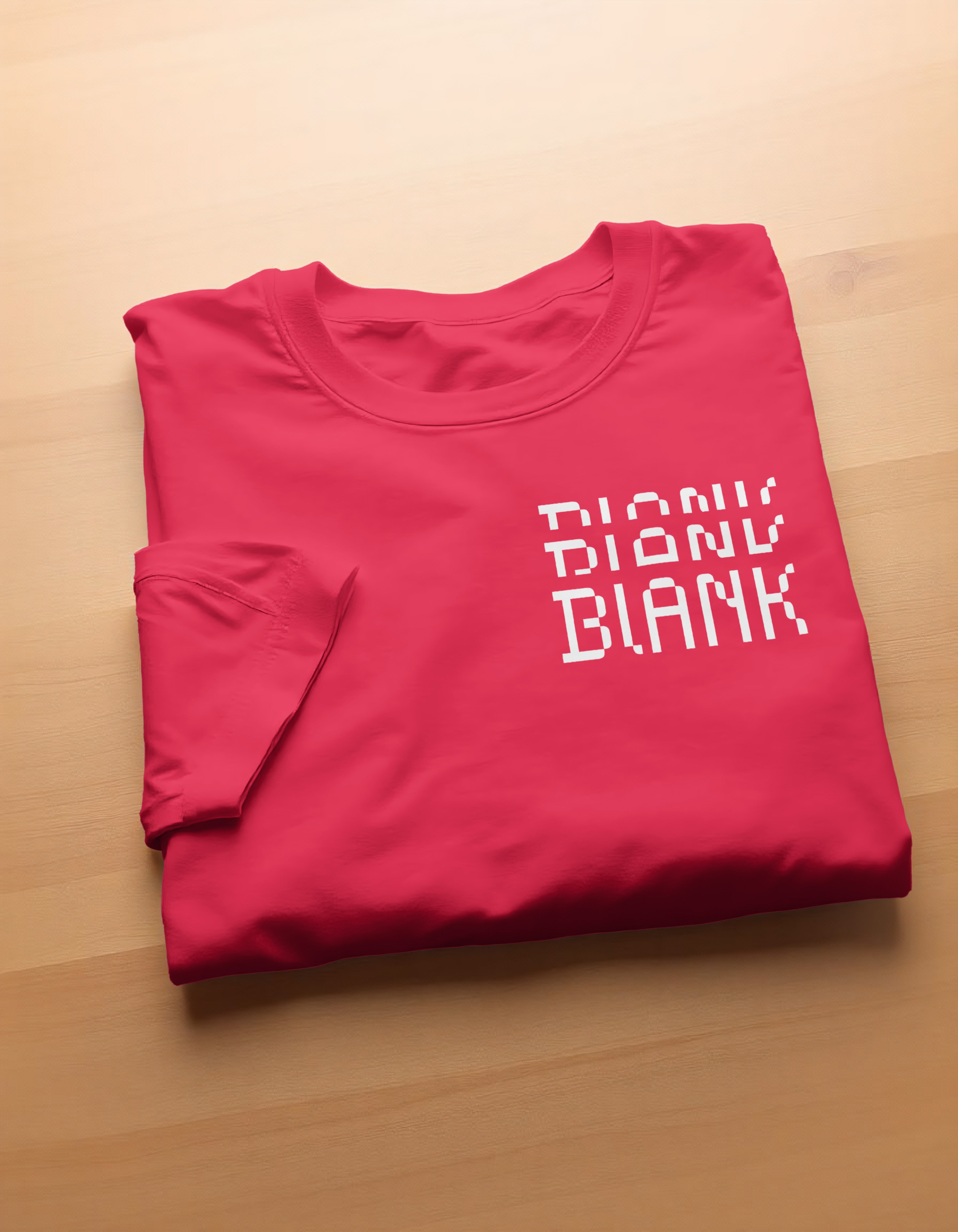 Folded T-Shirt Photoshop Mockup