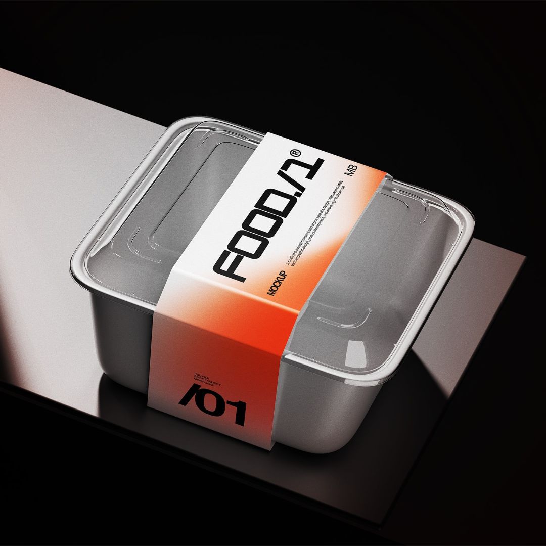 Food Packaging With Label Mockup by Morrobati, preview 1