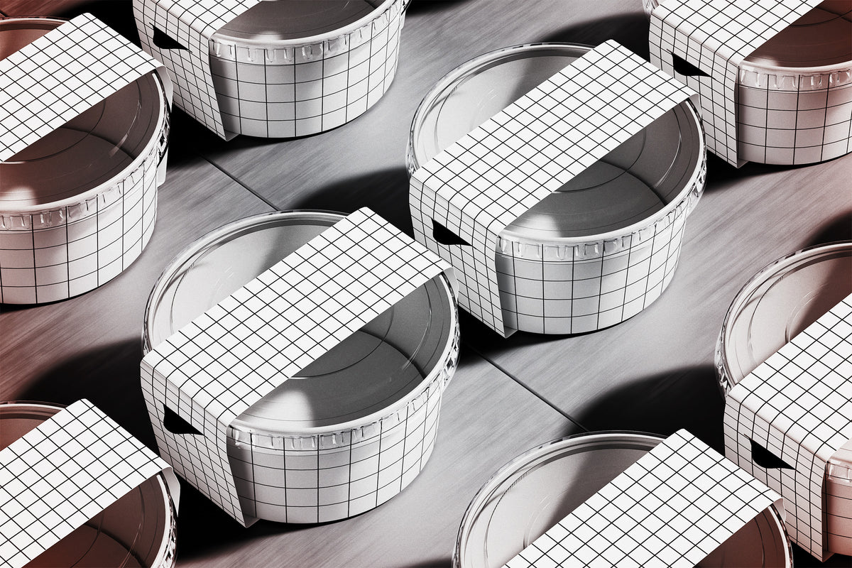 Food Packaging With Label Mockup by Morrobati, preview 2
