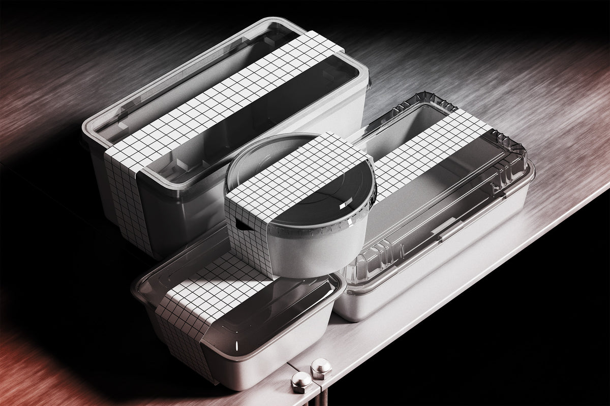 Food Packaging With Label Mockup by Morrobati, preview 2