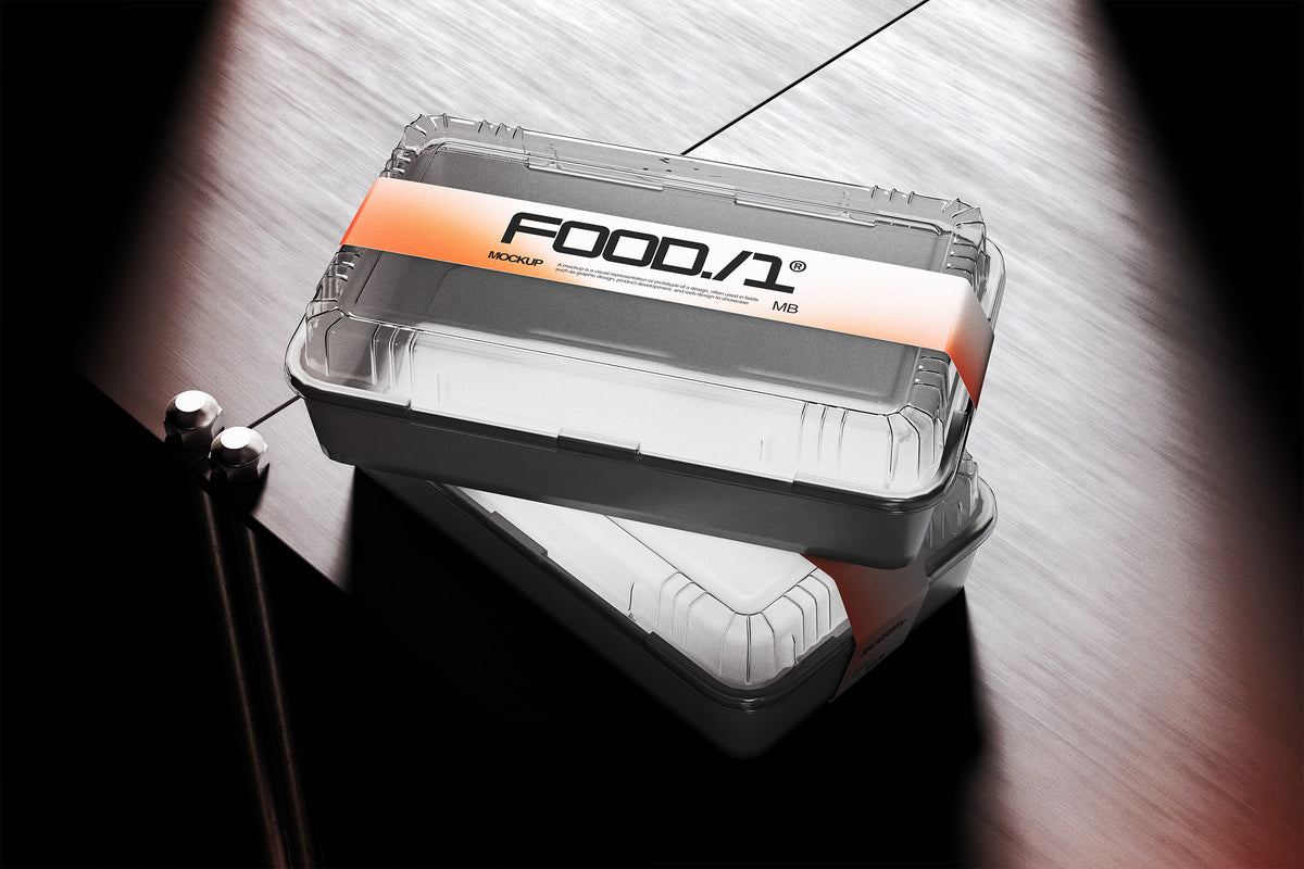 Food Packaging With Label Mockup by Morrobati, preview 3