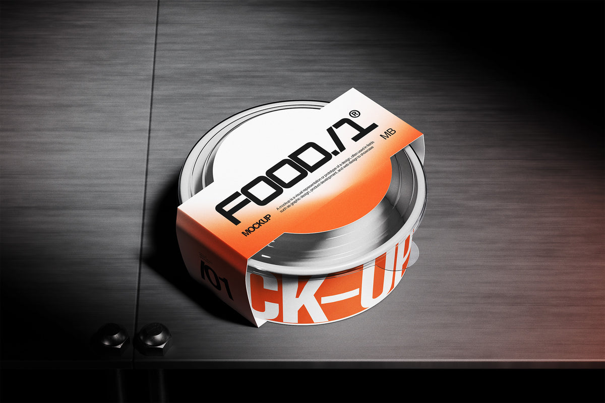 Food Packaging With Label Mockup by Morrobati, preview 3
