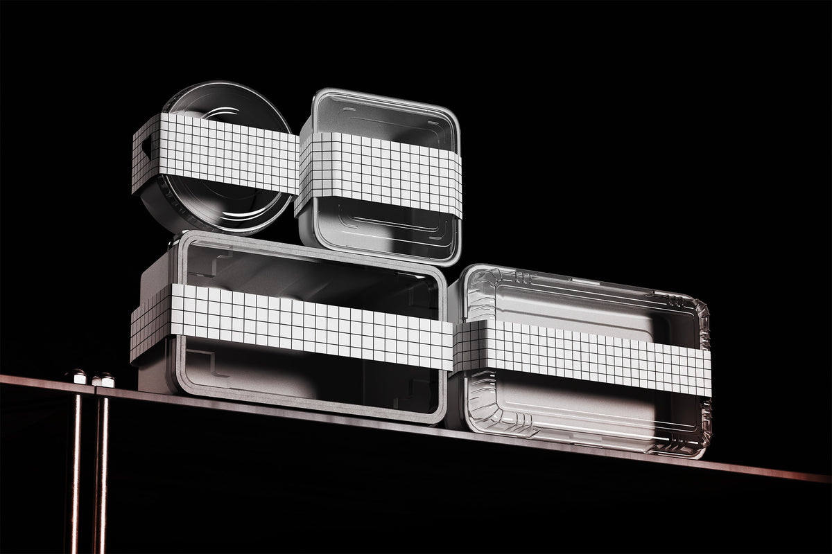 Food Packaging With Label Mockup by Morrobati, preview 6