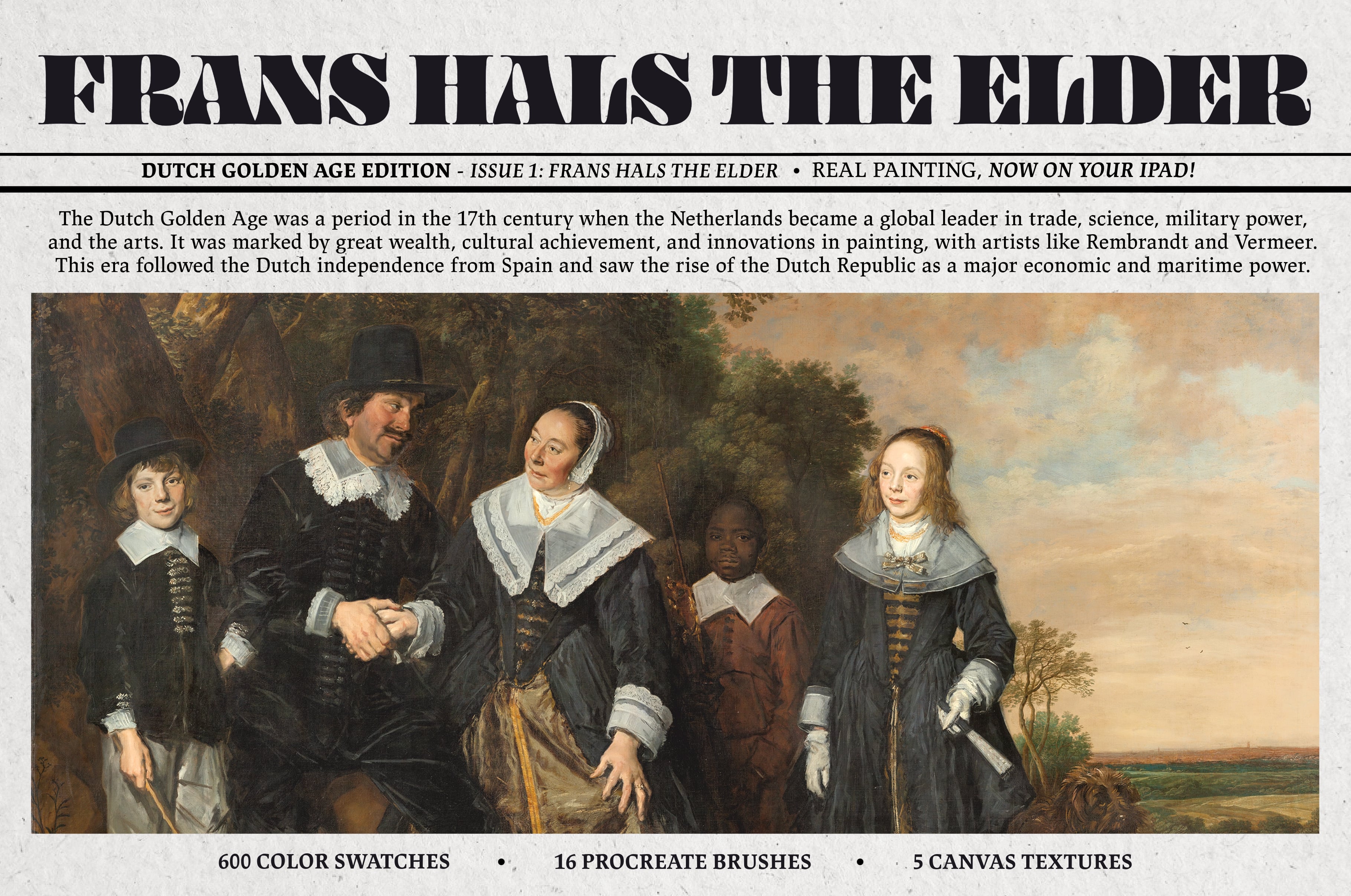 Frans Hals Procreate Kit