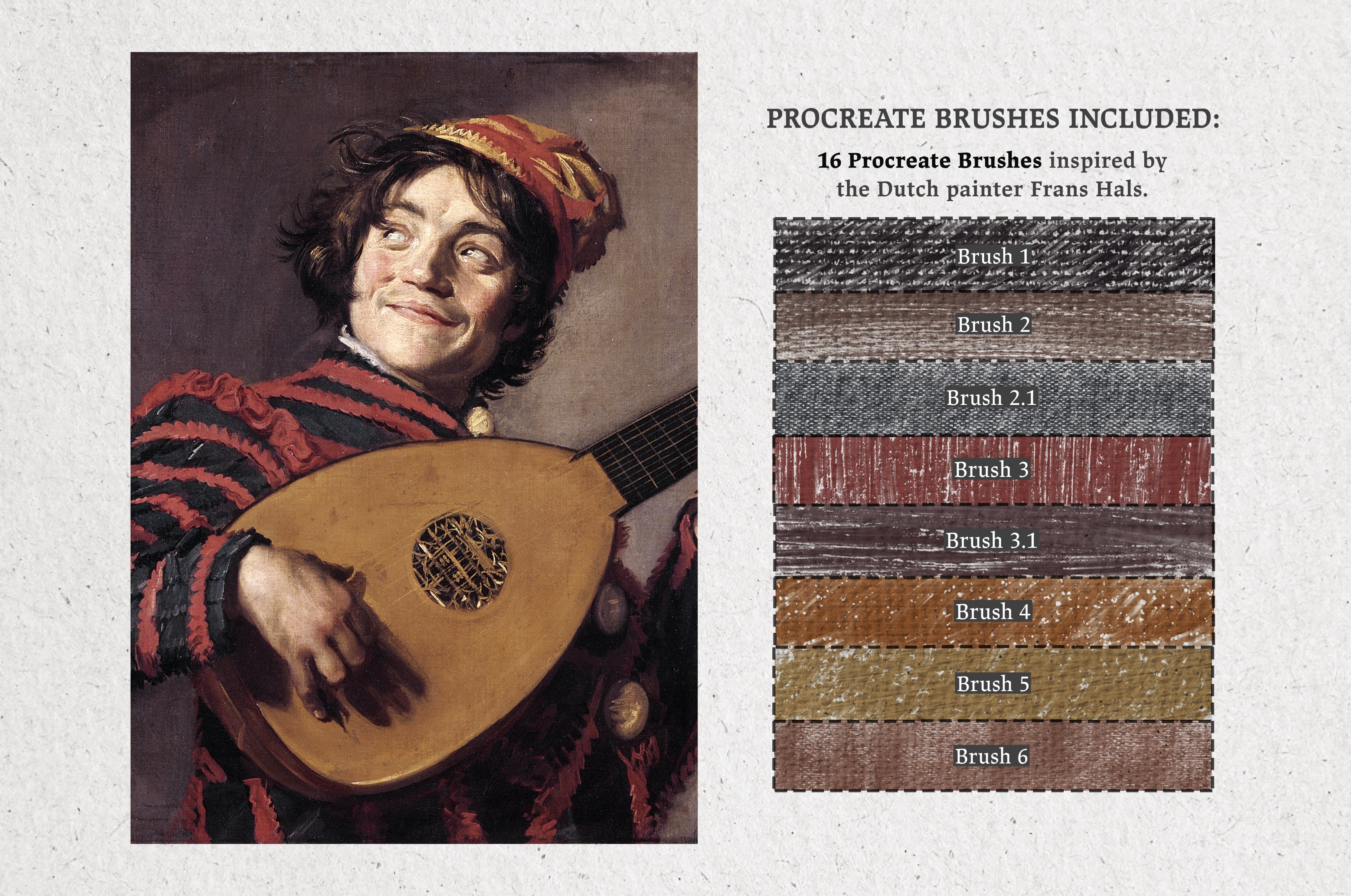 Frans Hals Procreate Kit