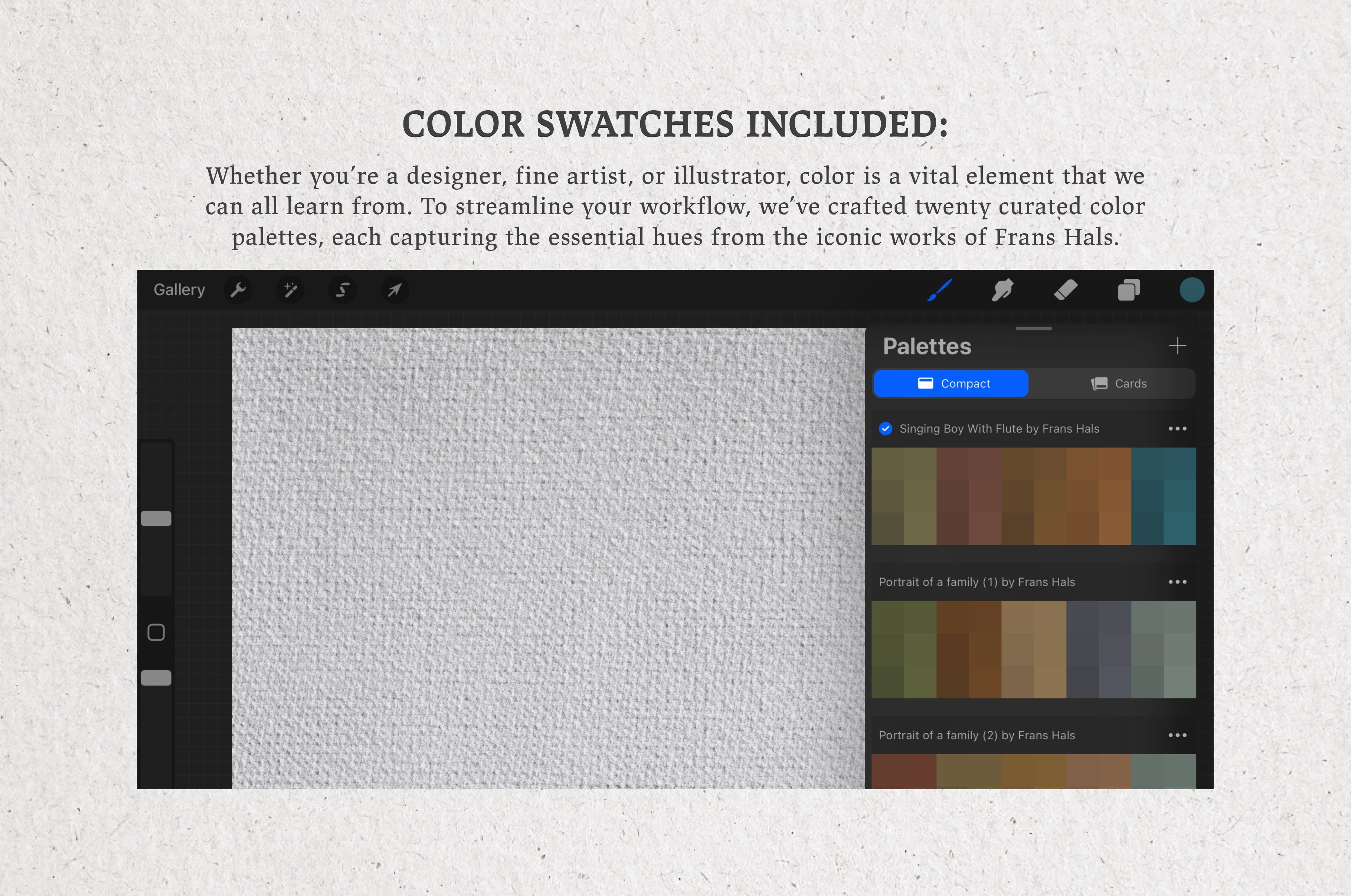 Frans Hals Procreate Kit