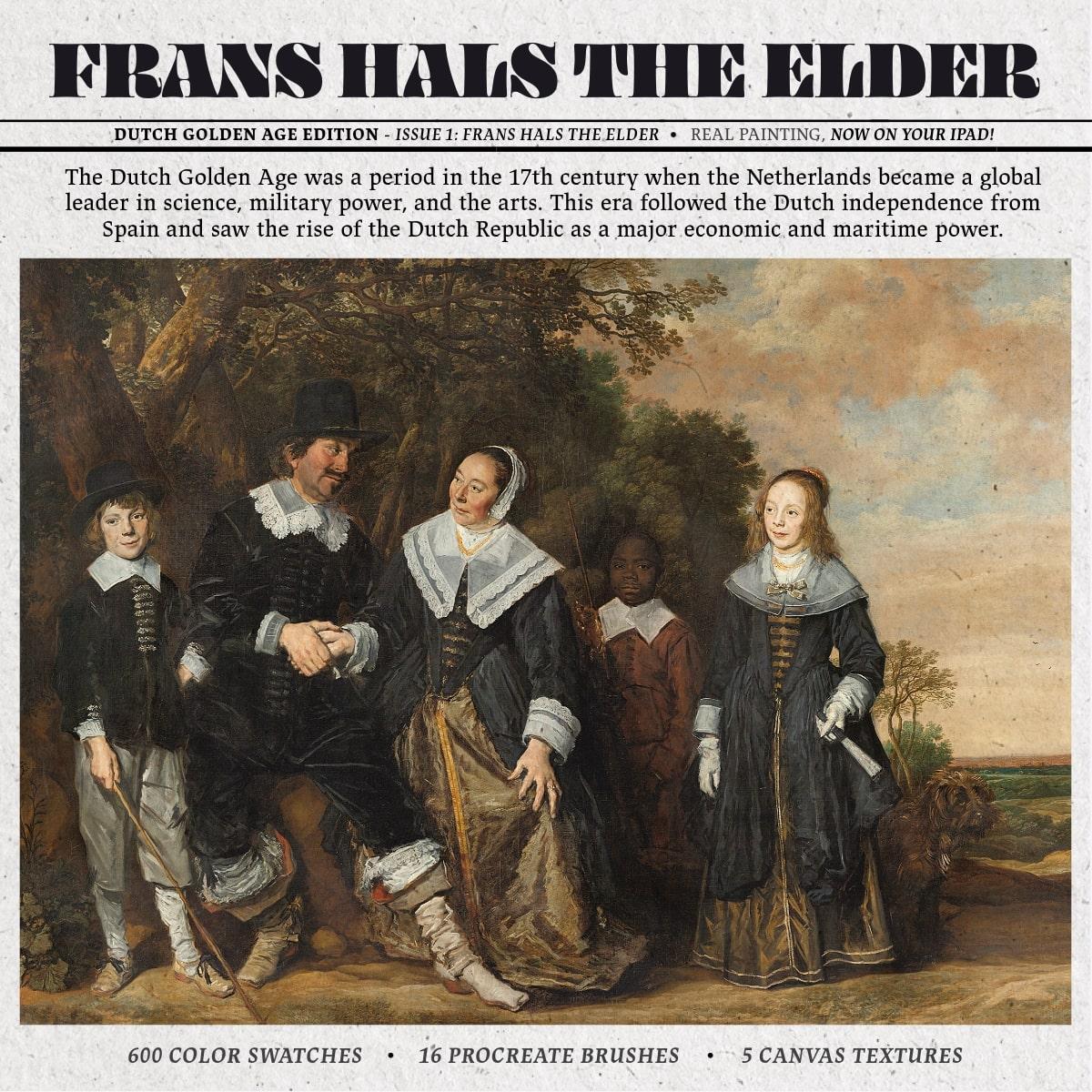 Frans Hals Procreate Kit