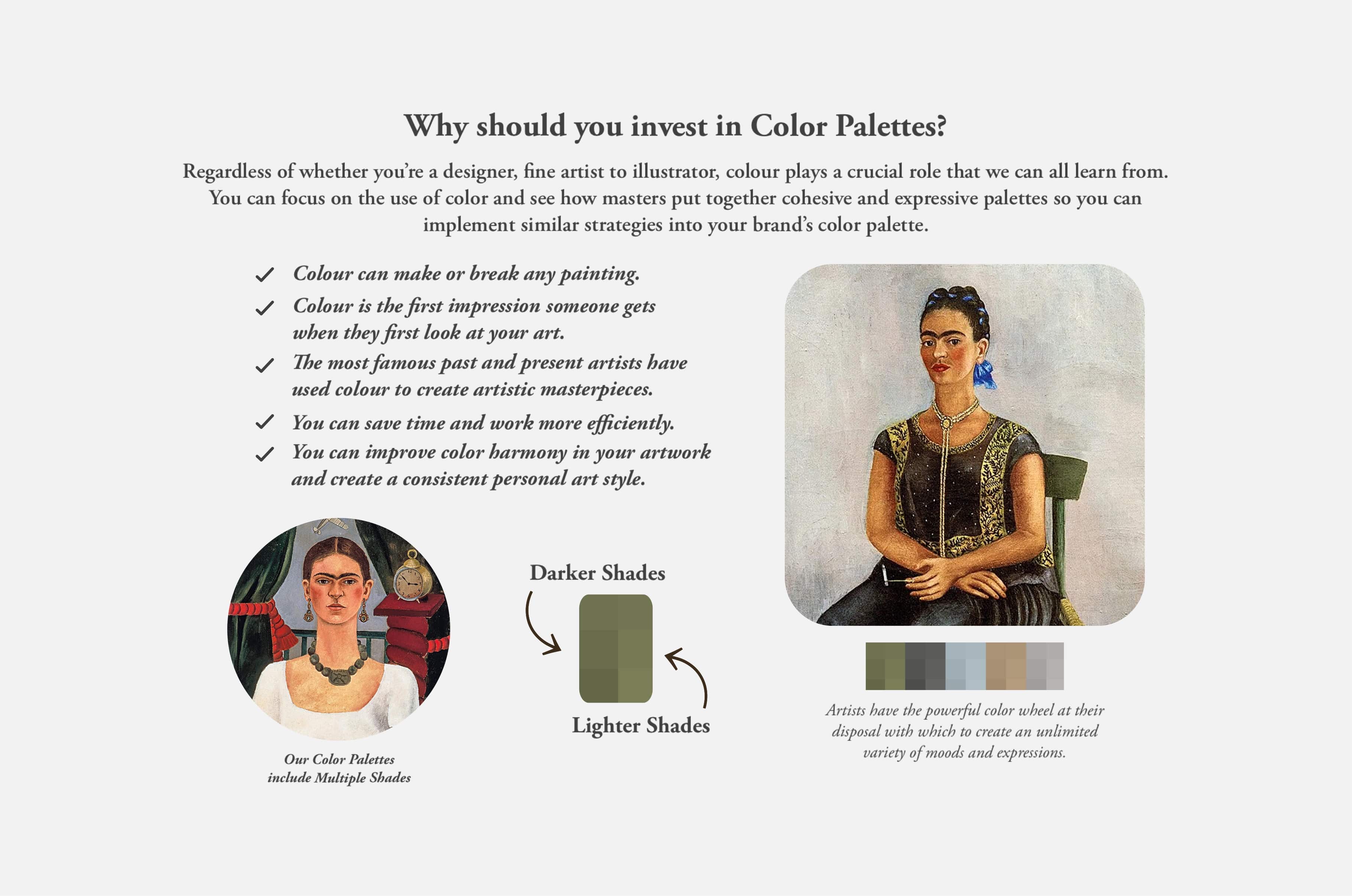 Frida Kahlo Procreate Kit