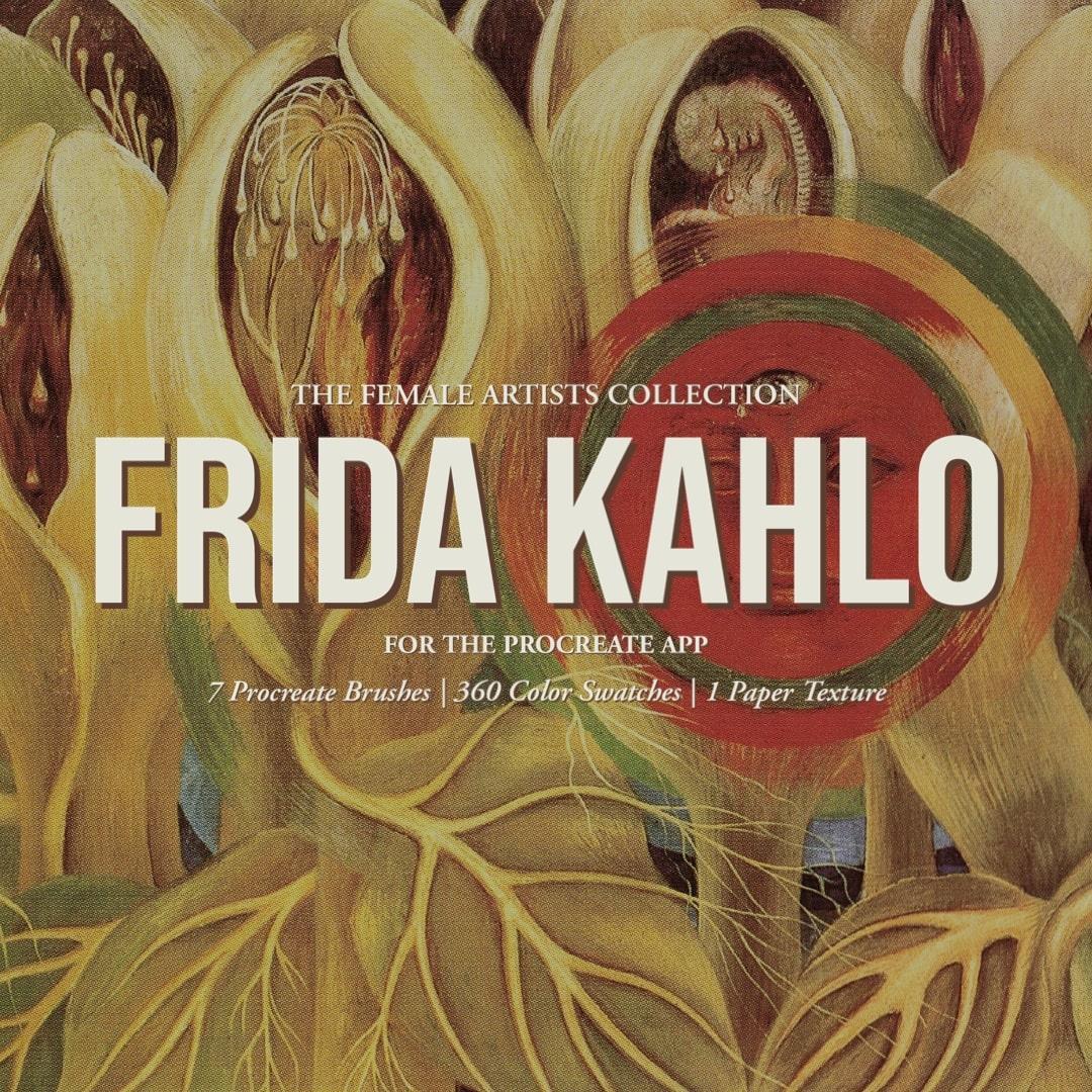 Frida Kahlo Procreate Kit