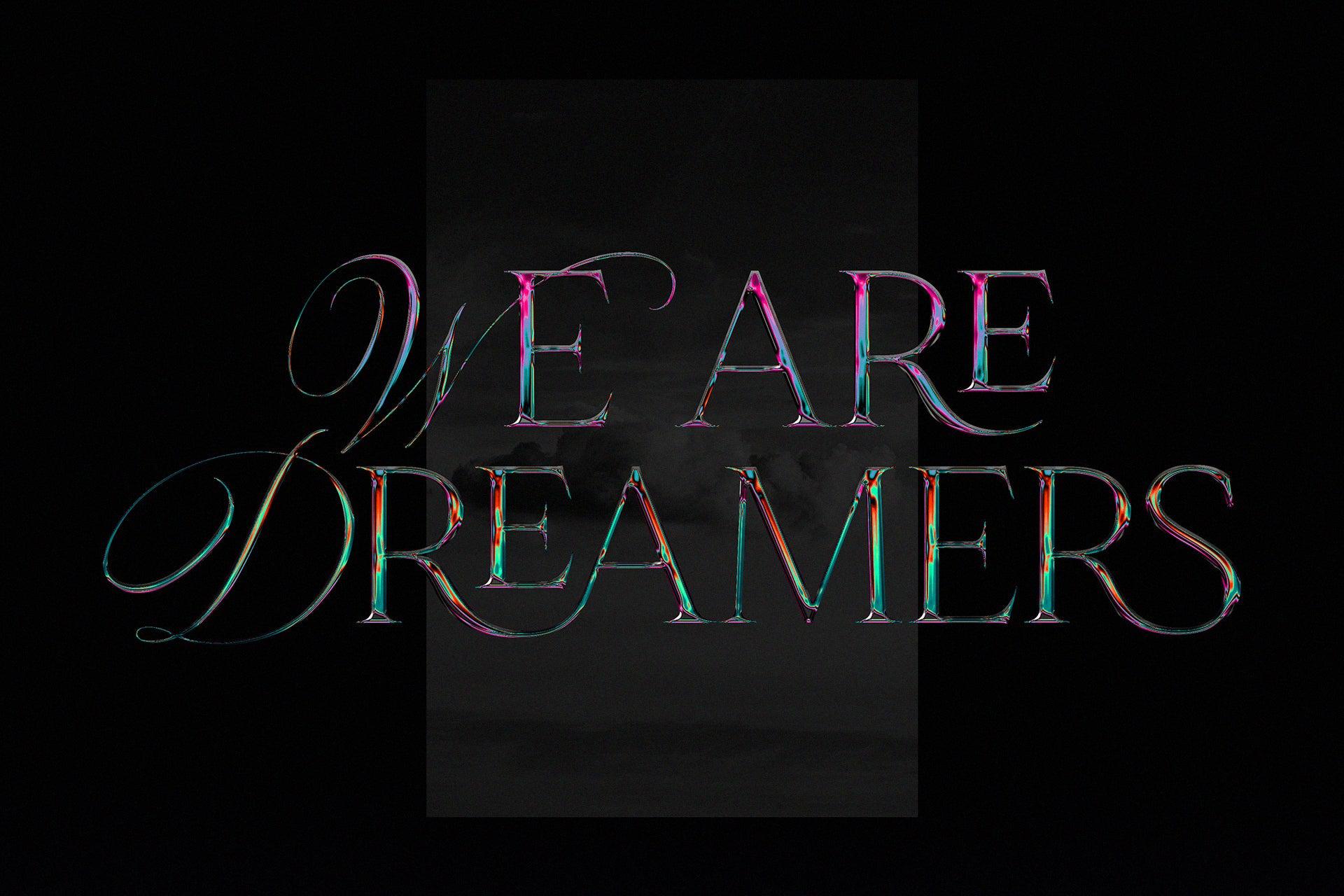 Futurist Neon Chrome Effect