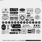 Futuristic Brutalist Graphic Pack