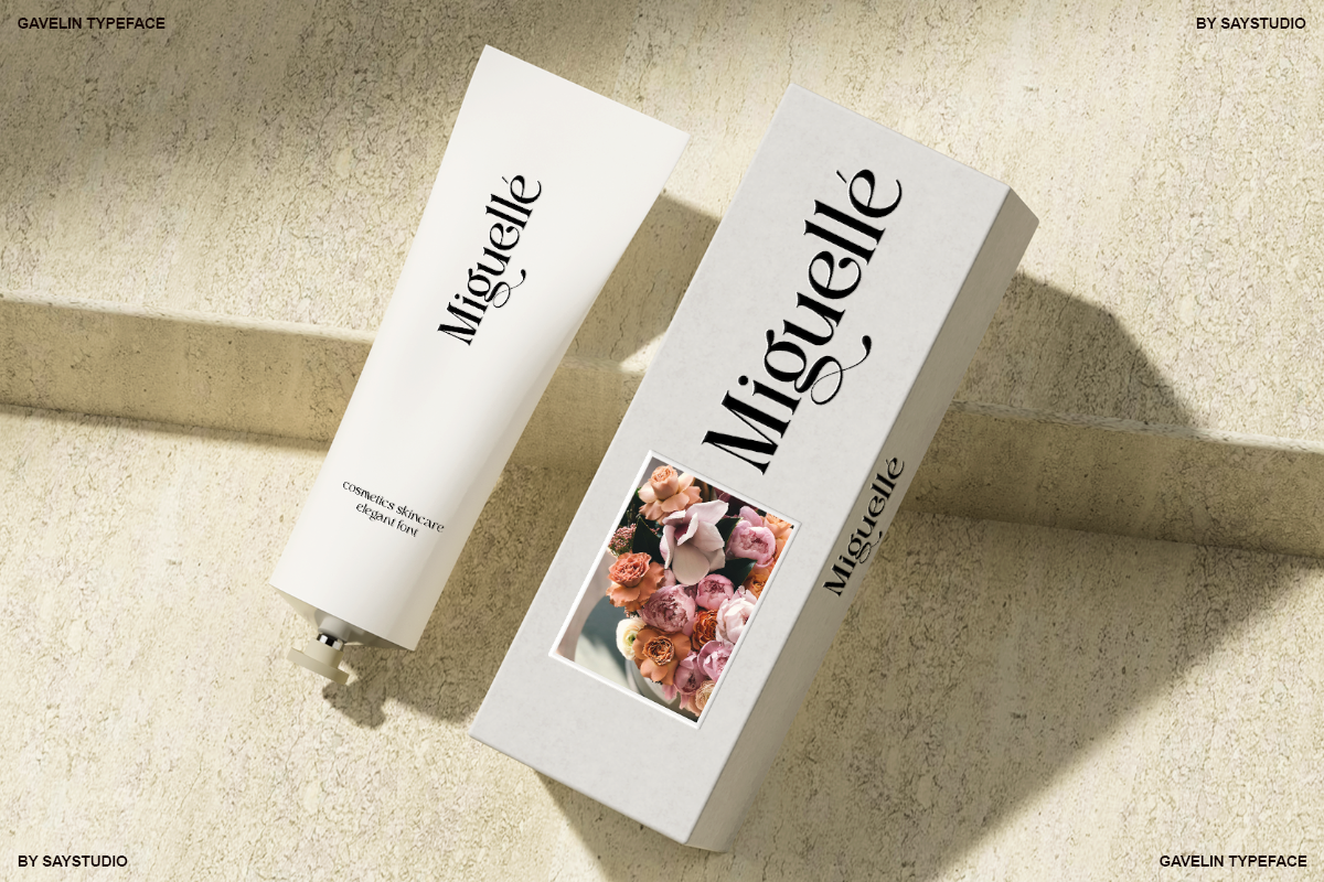 Gavelin - Modern Luxury Serif Font by Say Studio, preview 6