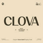 GC Clova - Elegant Sans Display