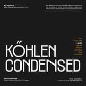 GC Kohlen – Condensed Display