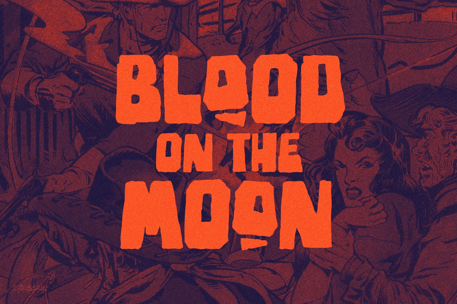 Violencia - An Illustrated Wild West Font