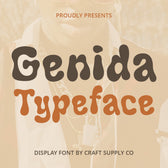 Genida – Funky Typeface