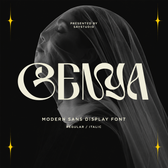 Genya - Experimental Decorative Font