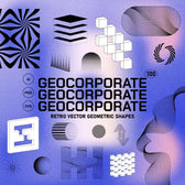 GEOCORPORATE Retro Vector Elements