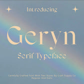 Geryn – Elegant Serif