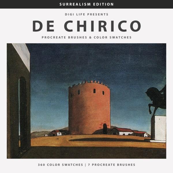 Giorgio De Chirico Procreate Kit
