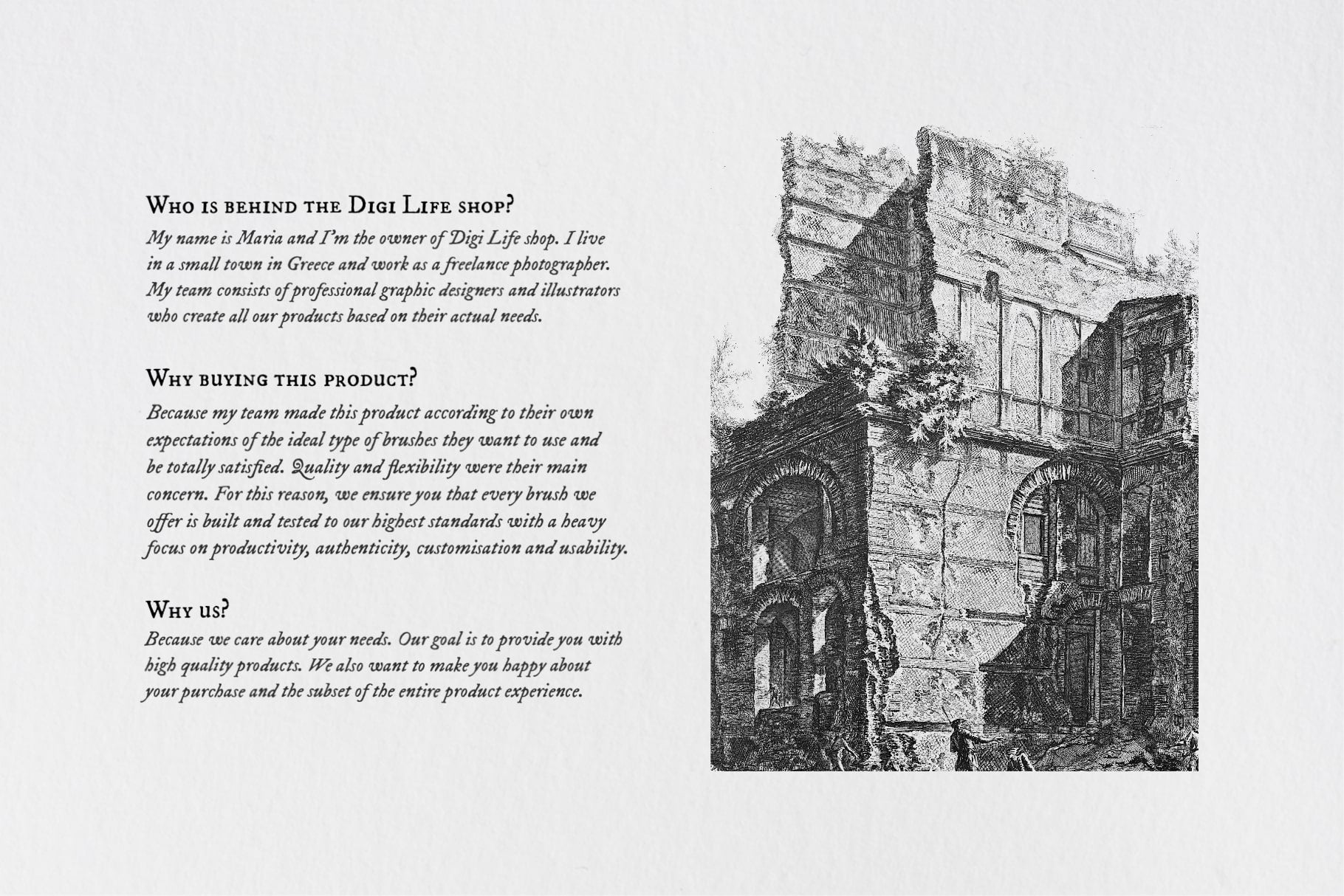 Giovanni Battista Piranesi Procreate Kit