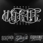 Glass Chrome Text Effect