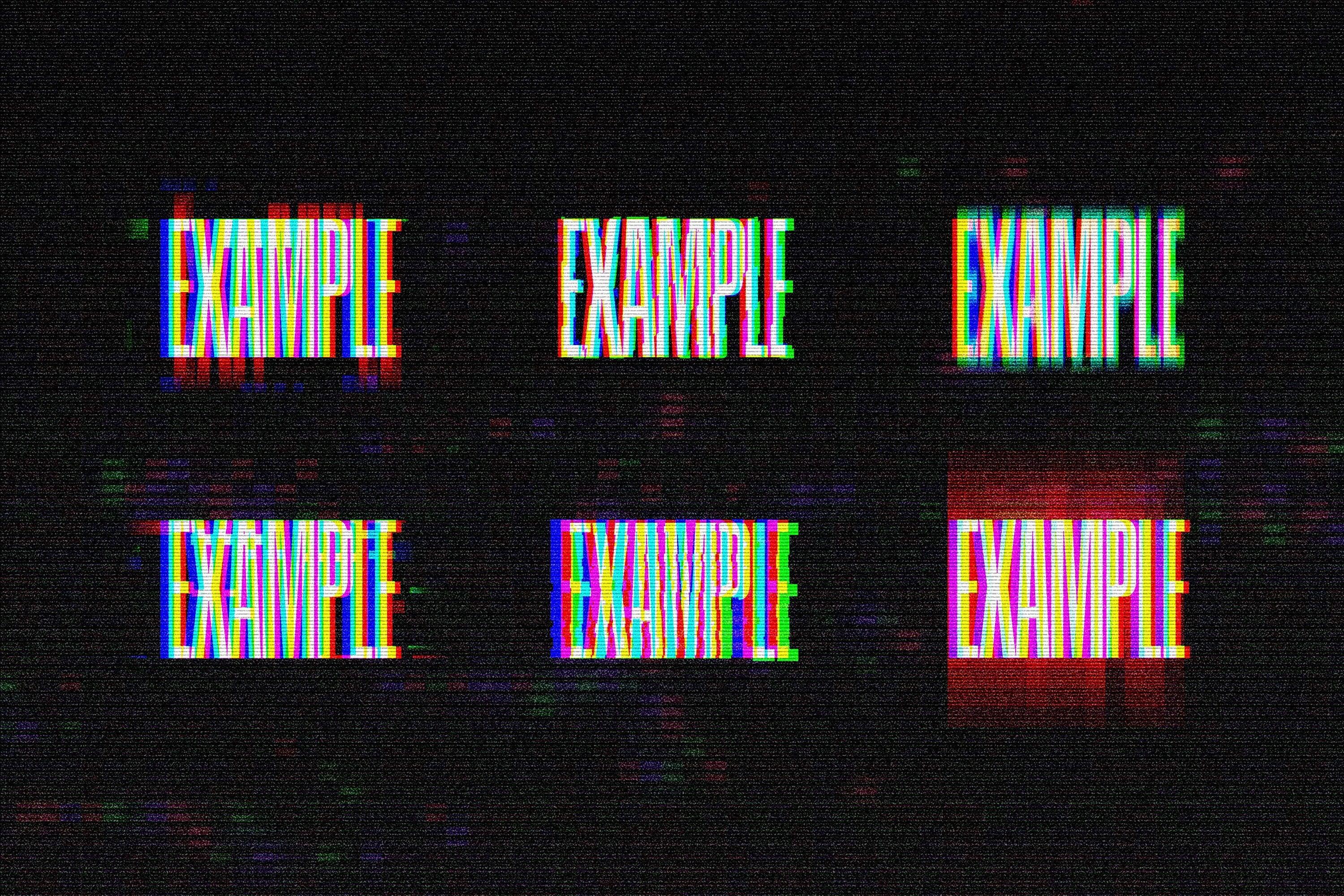 Glitch Effects Bundle