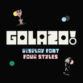 Golazo - Retro Display Font