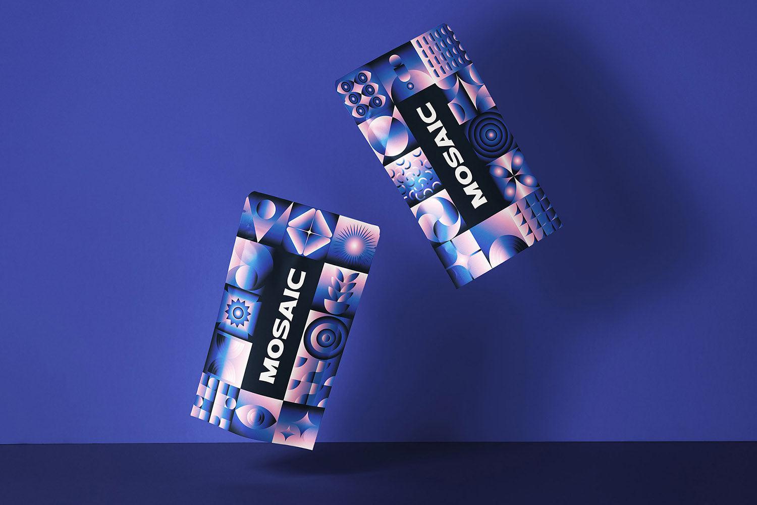 Gradient Geometric Mosaics