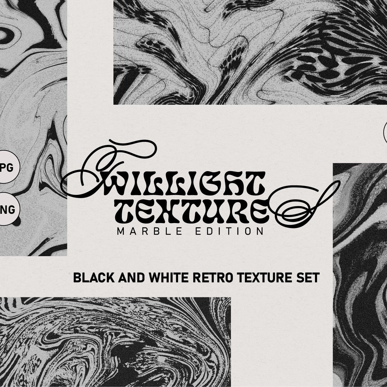 Grainy Psychedelic Marble Textures