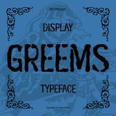 Greems - Doombringer Display Typeface