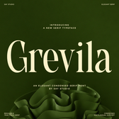 Grevila - Condensed Serif Font