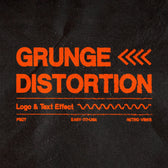 Grunge Distortion Text Effect