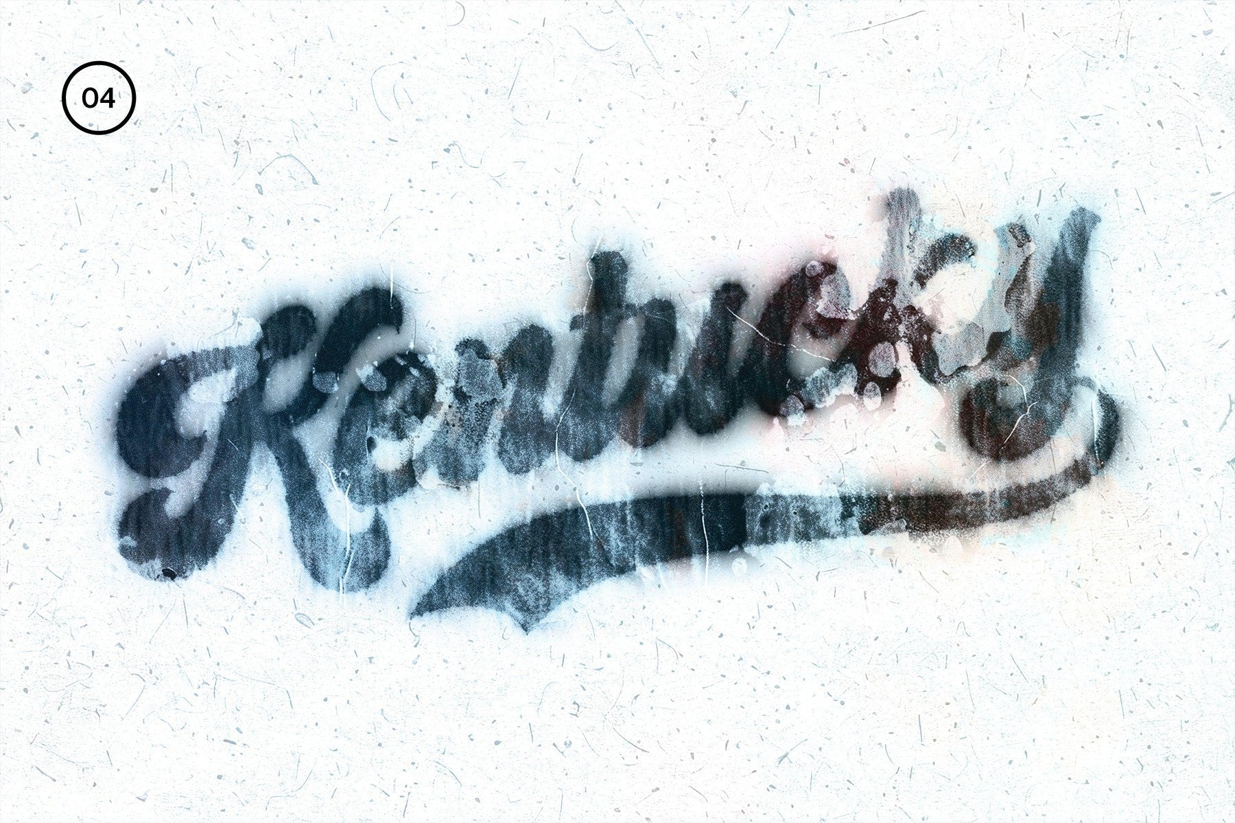 Grunge Wall Distortion Mockup