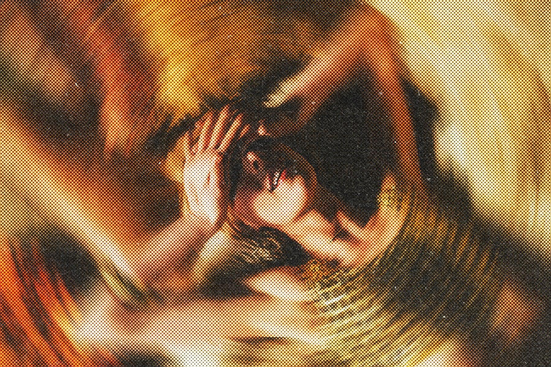 Halftone Spinning Blur Photo Effect