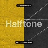 Halftone Textures Paper Collection