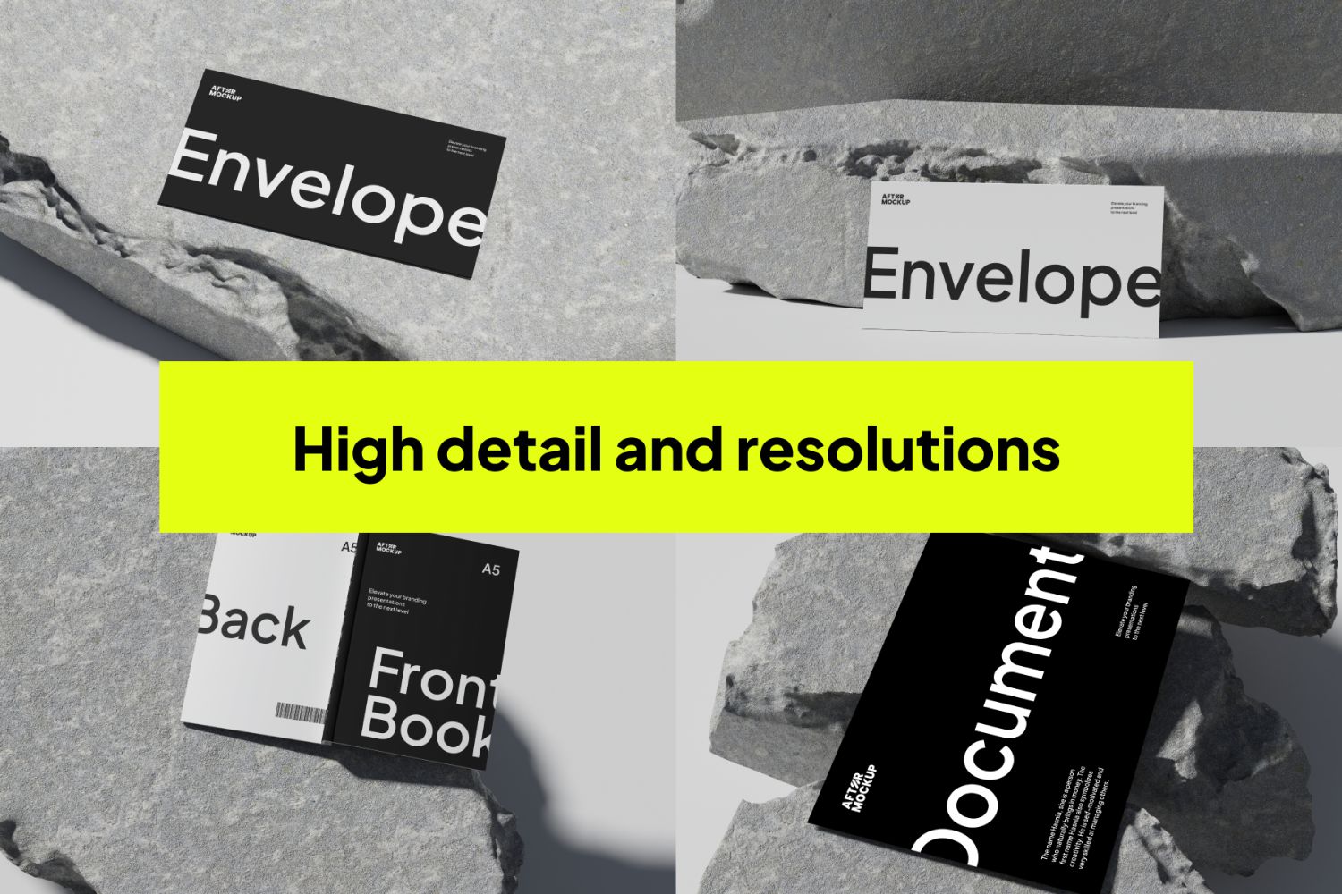 Hasnia Stationery Mockups