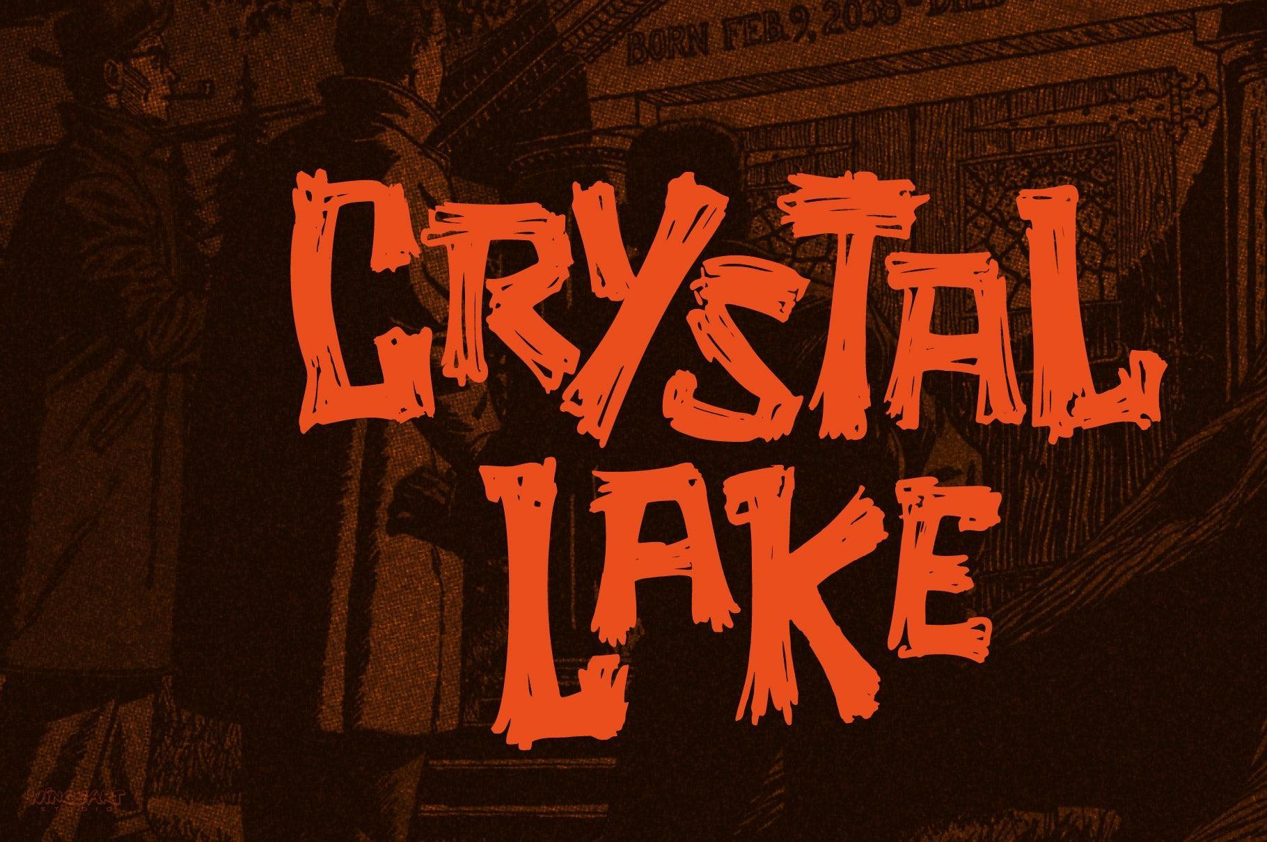 Hatchet Job - A Halloween Brush Font