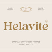 Helavite – Modern Serif