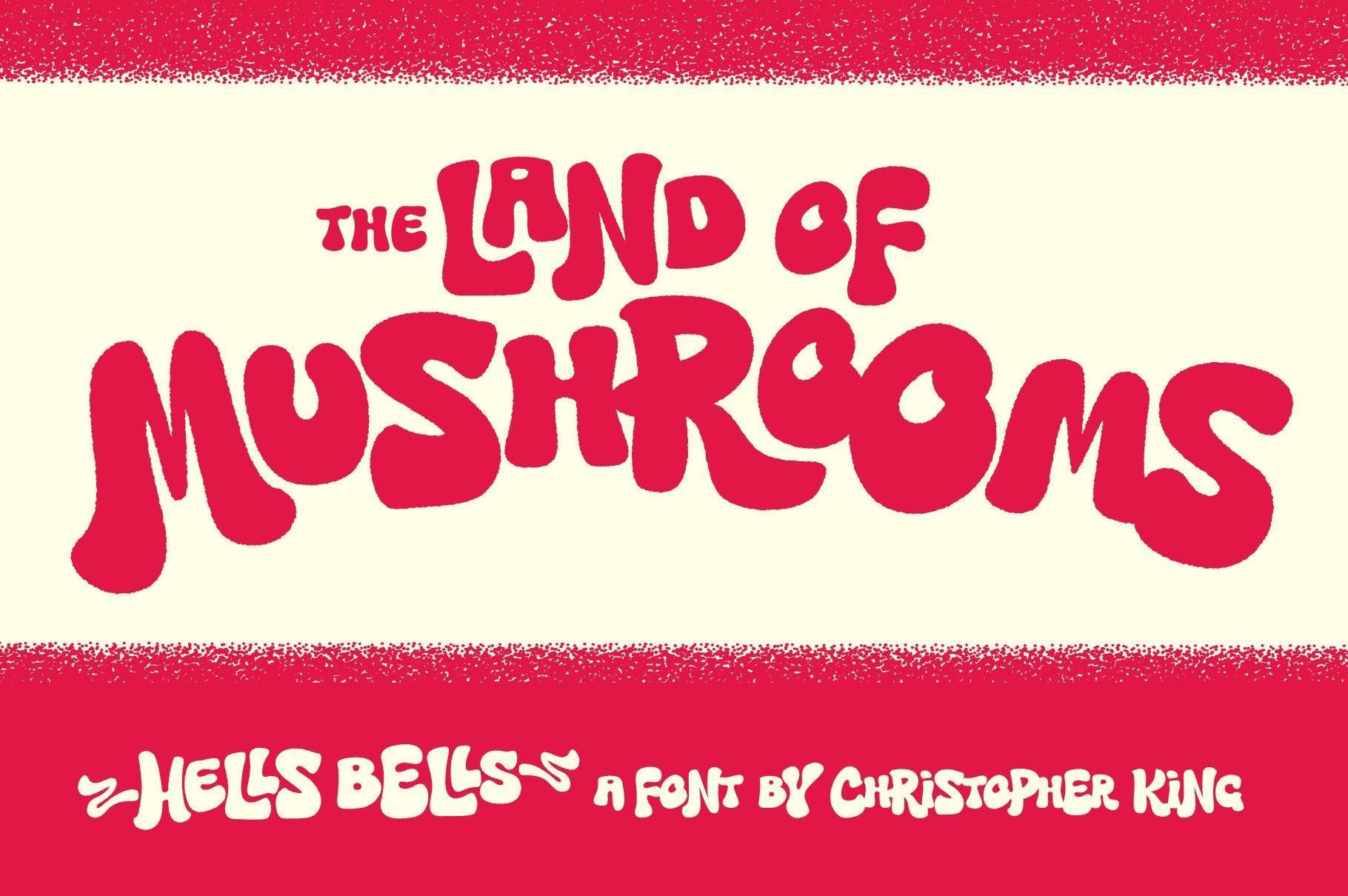 Hells Bells: 1970s Bell Bottom Font