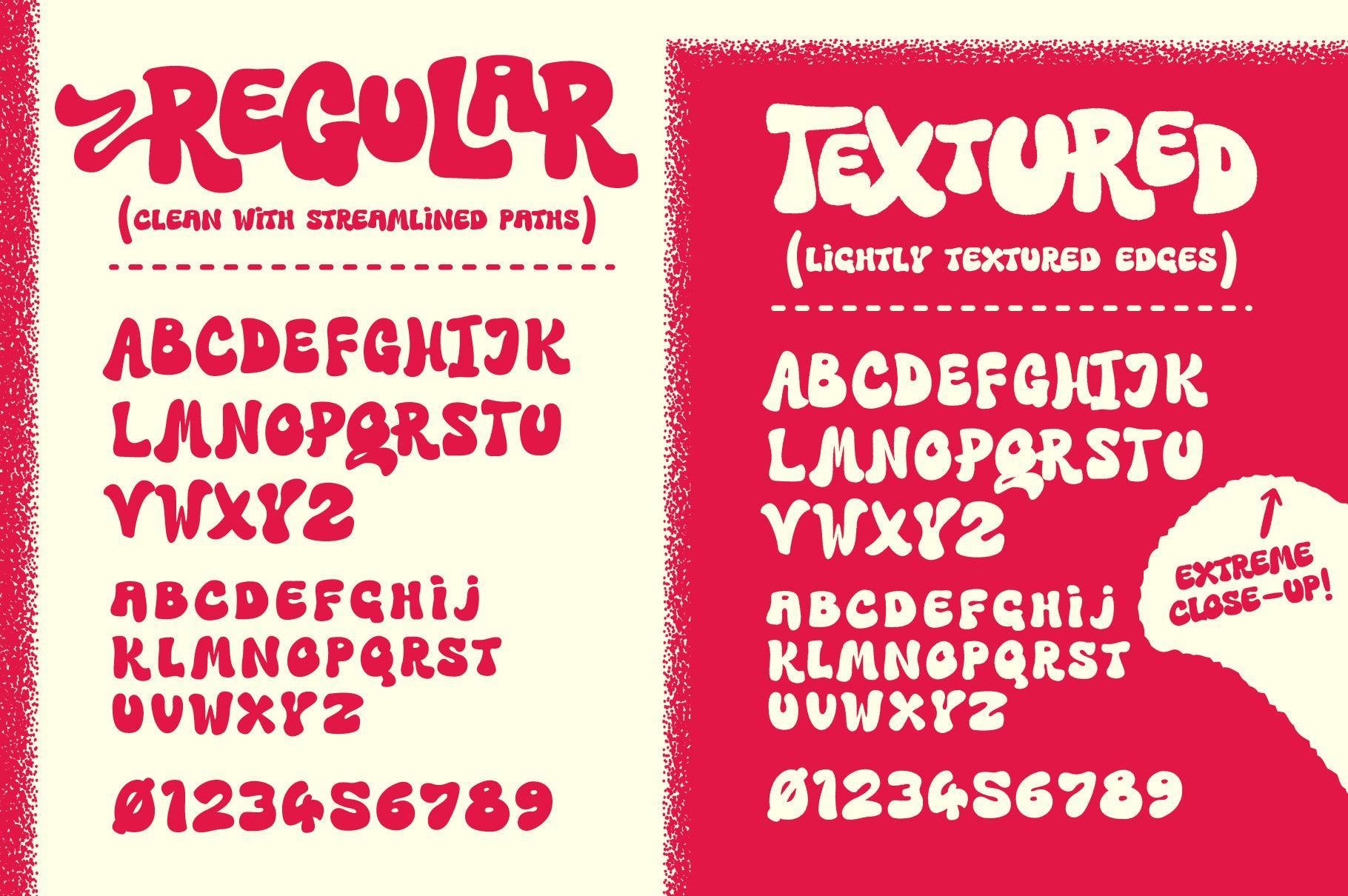 Hells Bells: 1970s Bell Bottom Font