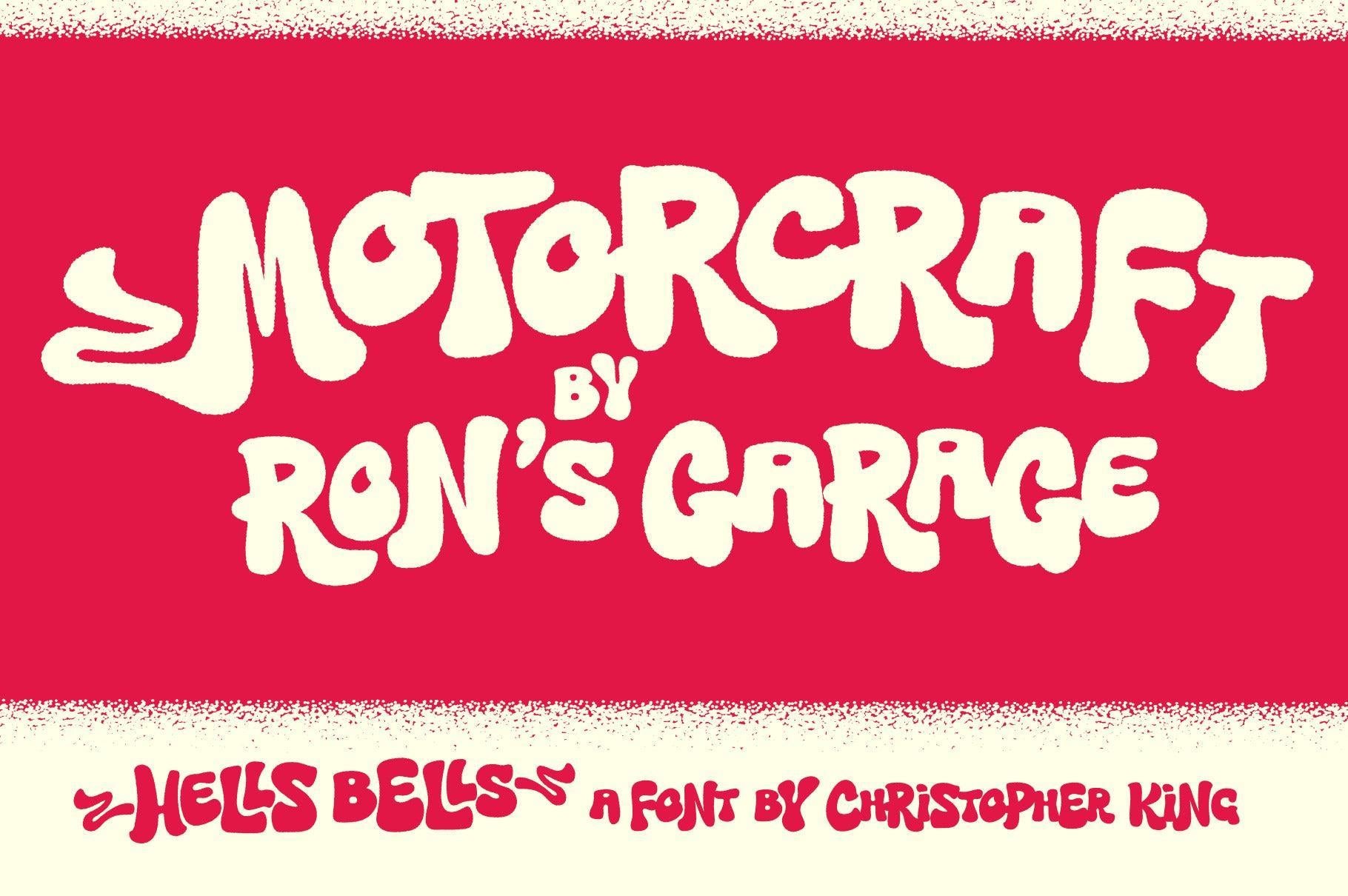 Hells Bells: 1970s Bell Bottom Font