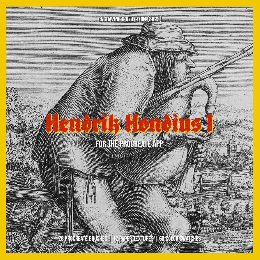 Hendrik Hondius I Procreate Kit