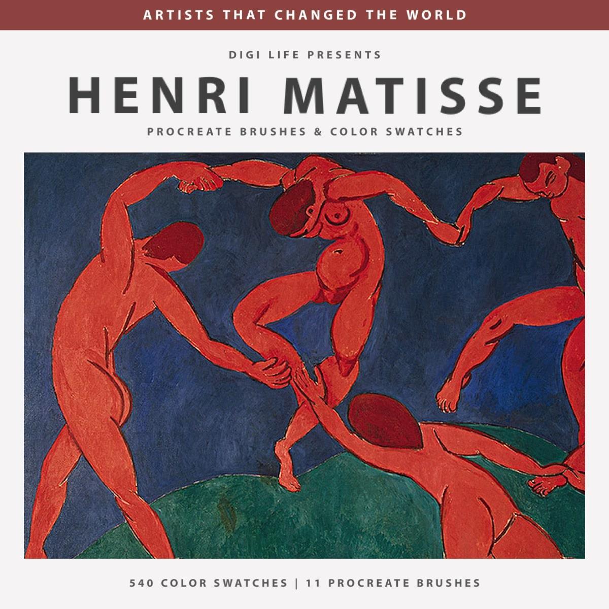 Henri Matisse Procreate Kit