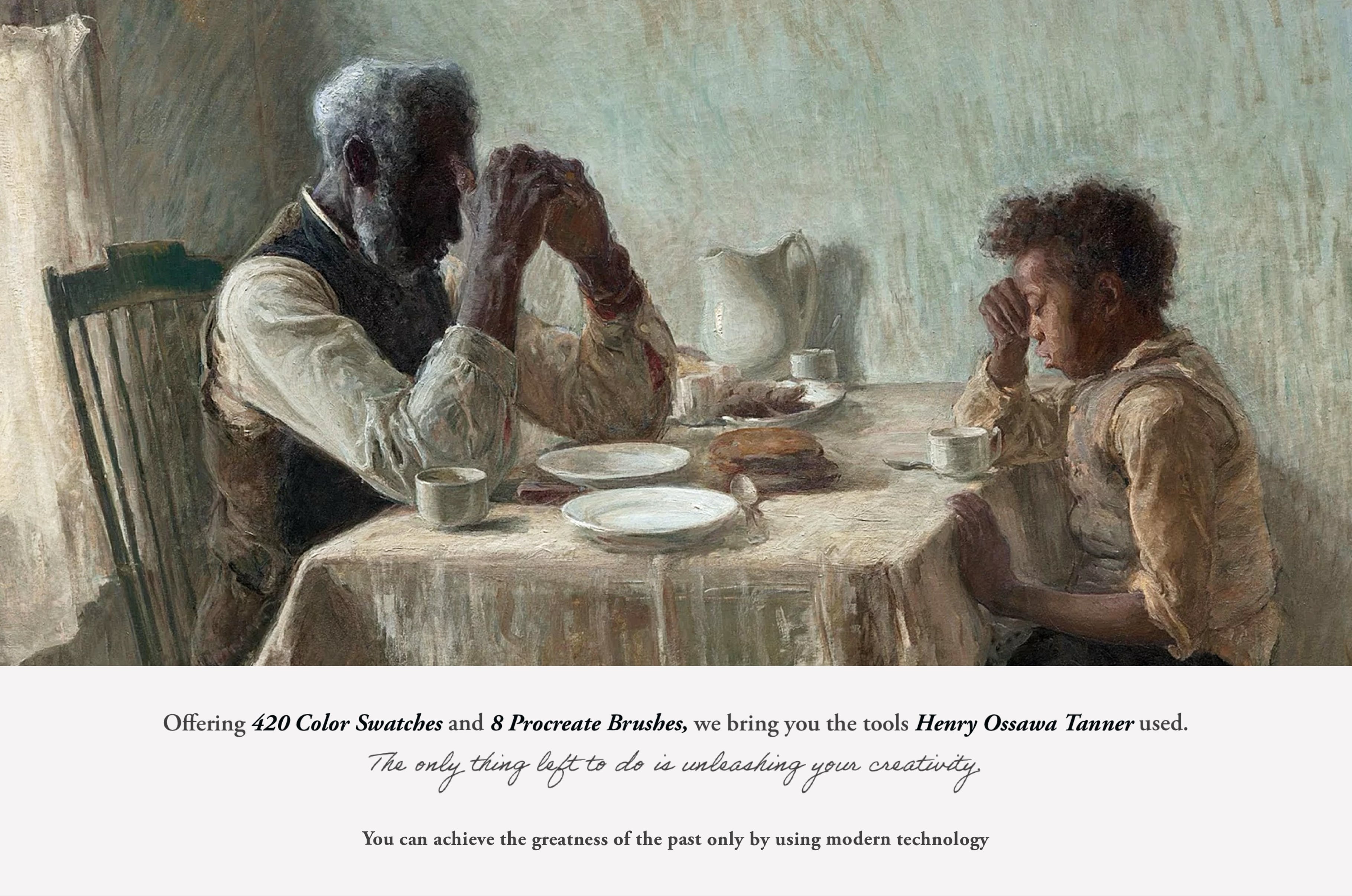 Henry Ossawa Tanner Procreate Kit