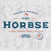 Horbse - Vintage Serif Font