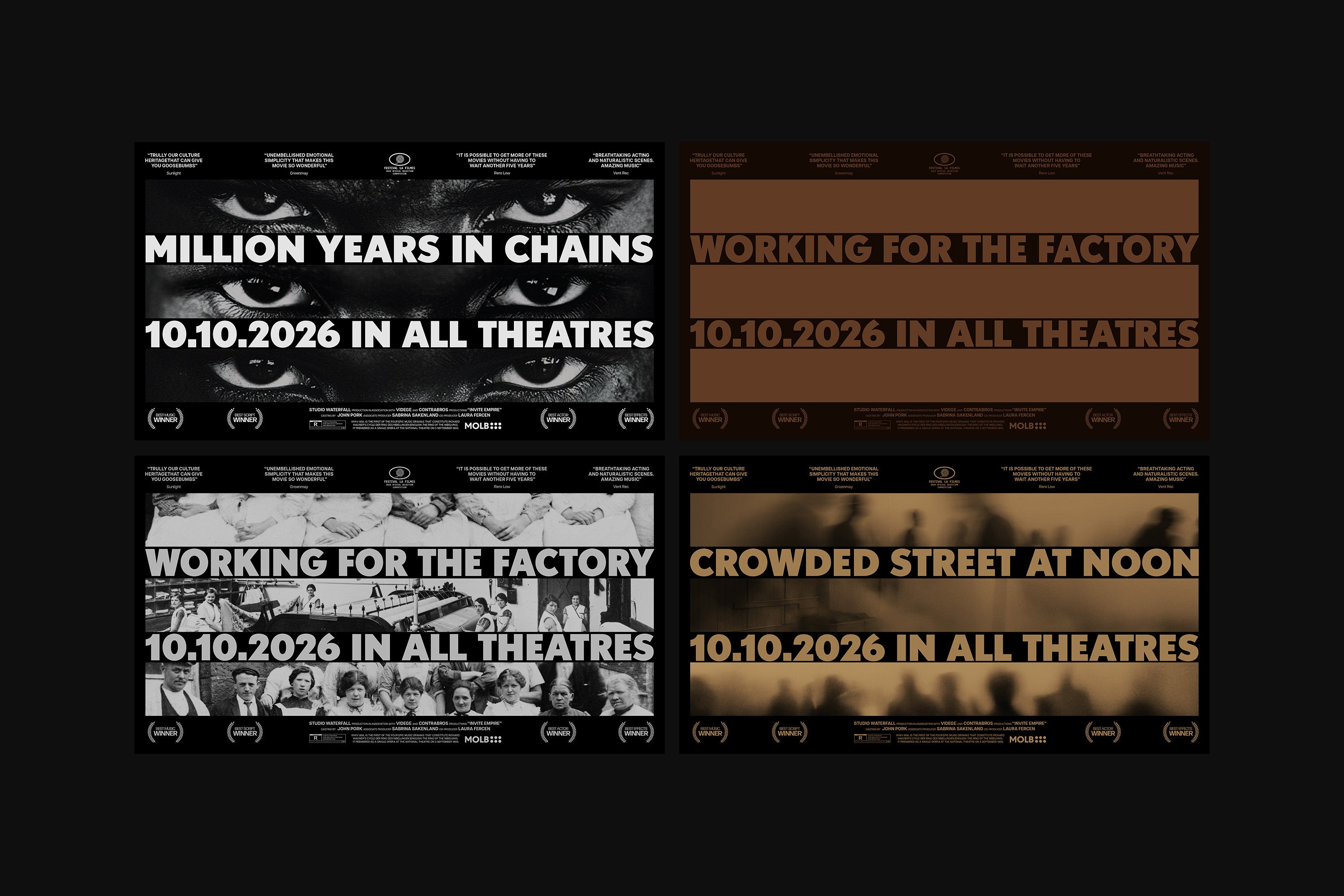 Horror Film Titles Collection