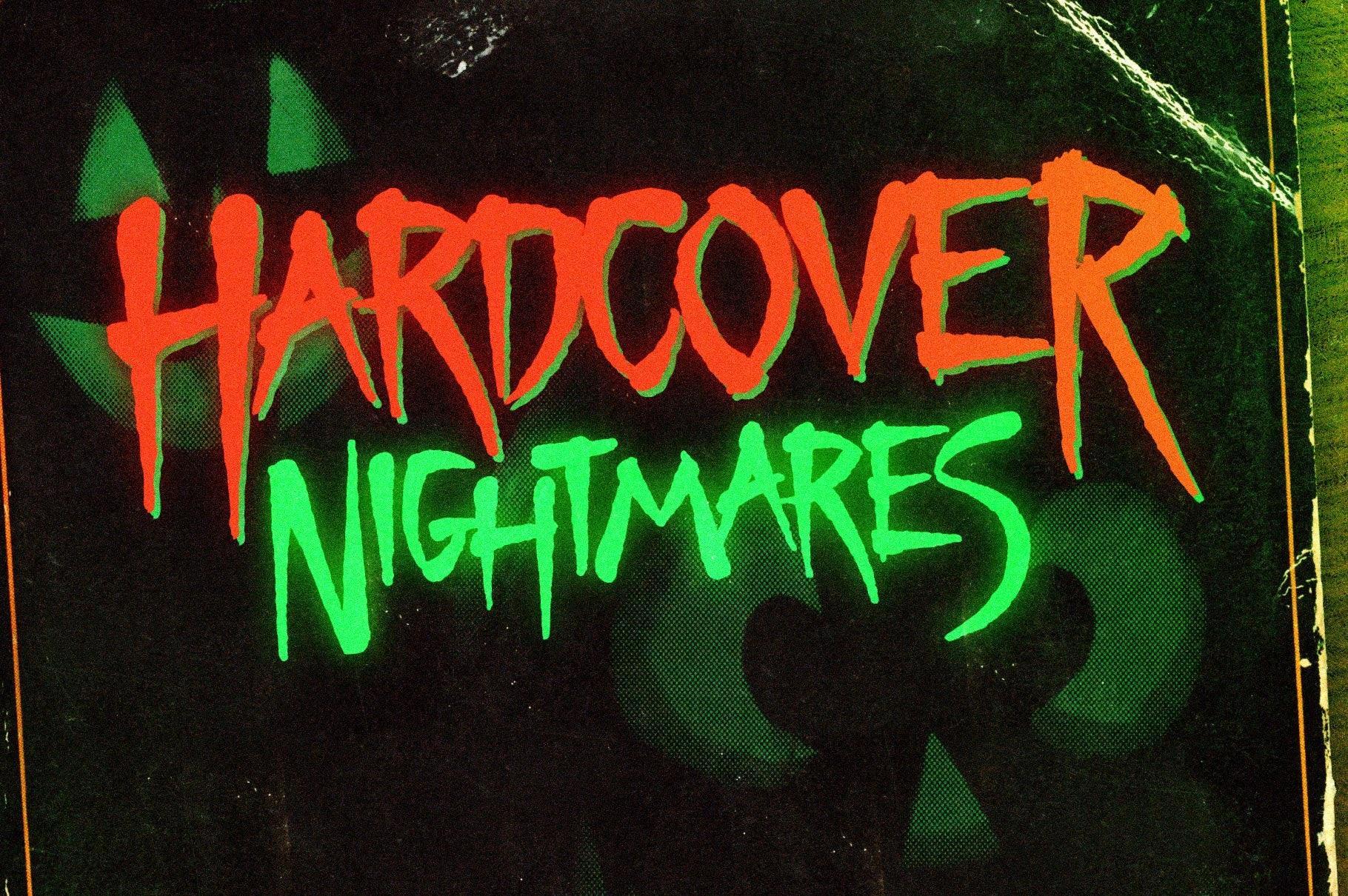 HorrorScope - A Hand-Made Horror Font Foretelling Creepy Tales of Terror!