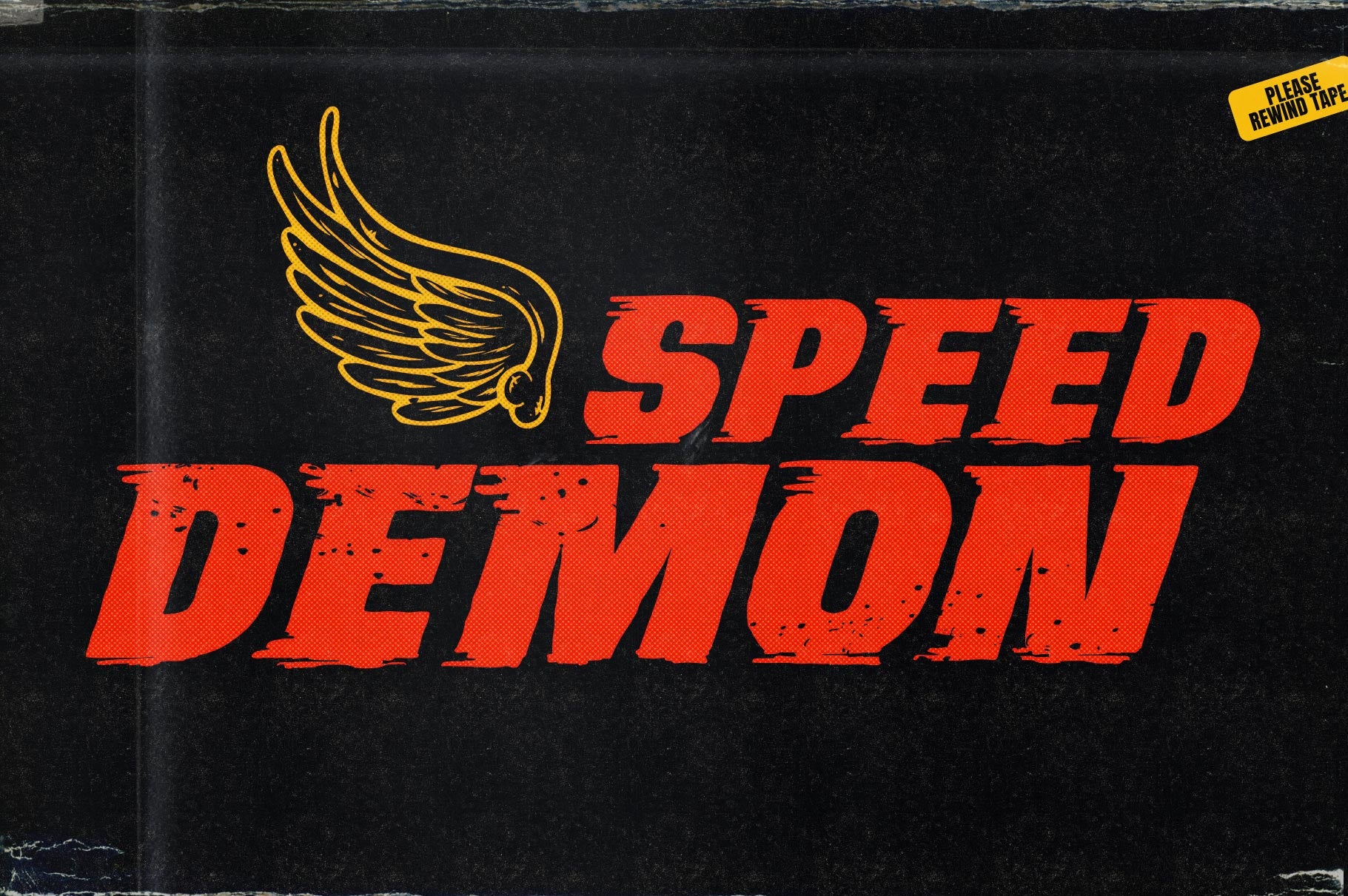 Hot Pursuit: A Hand-Drawn Grindhouse Roller Derby Font