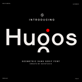 Hugos - Geometric Sans Serif